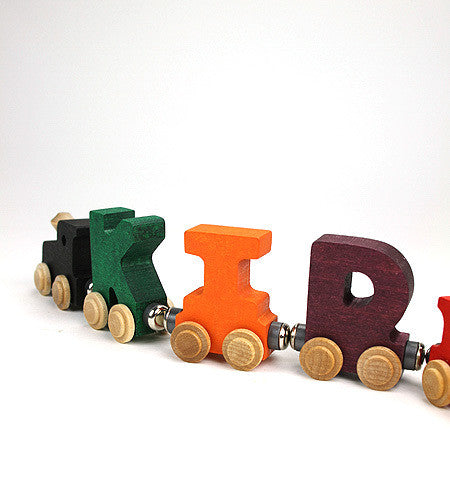 Alphabet cheap name train