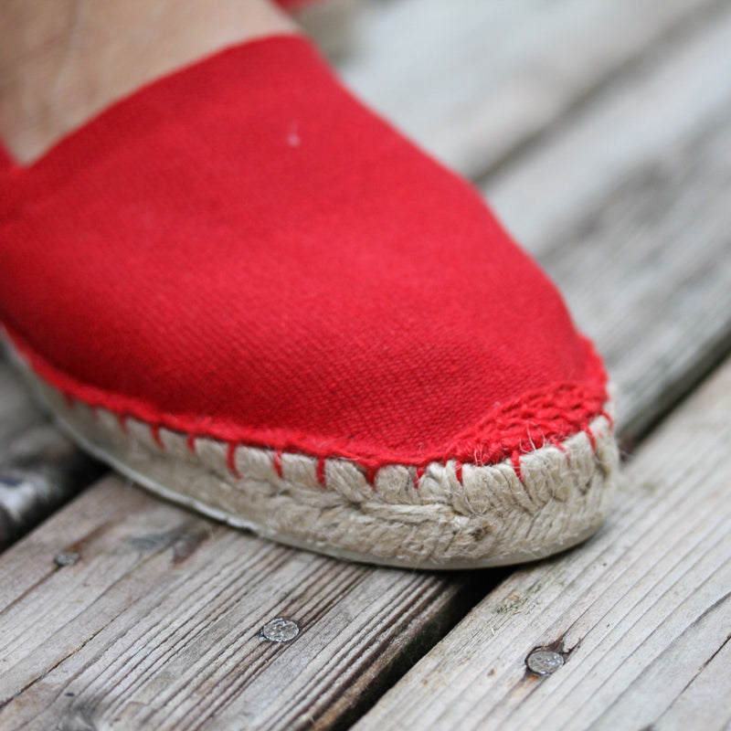 Papat Espadrilles - Red – BROOK FARM GENERAL STORE