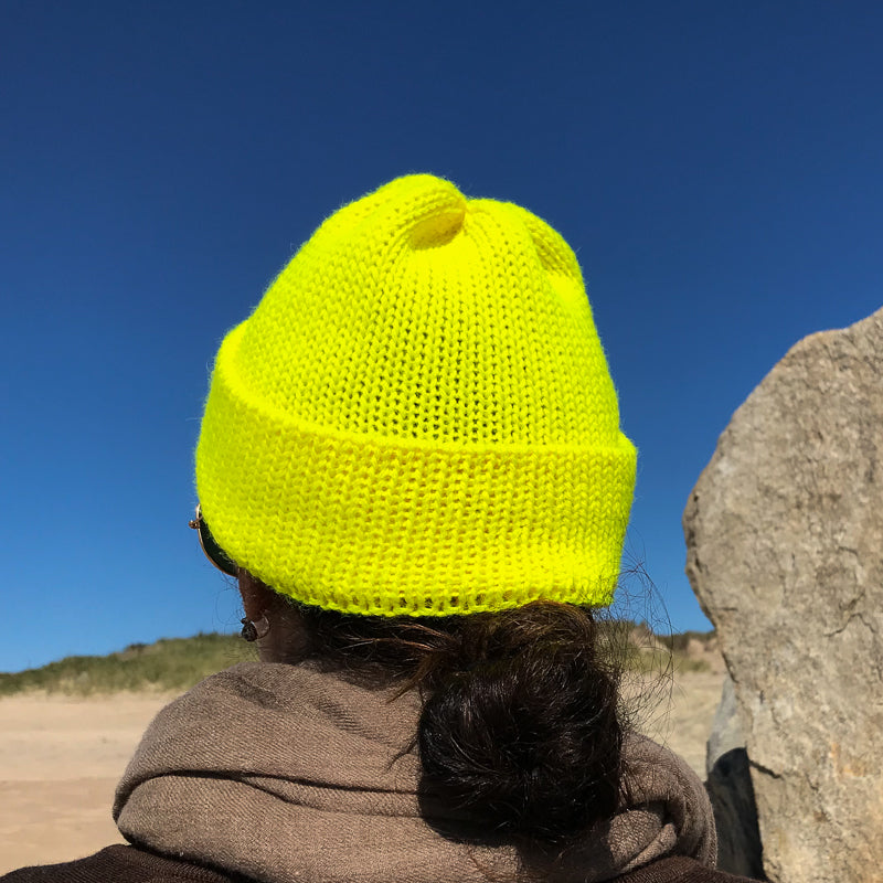 Papat Fisherman Wool Hat - Neon