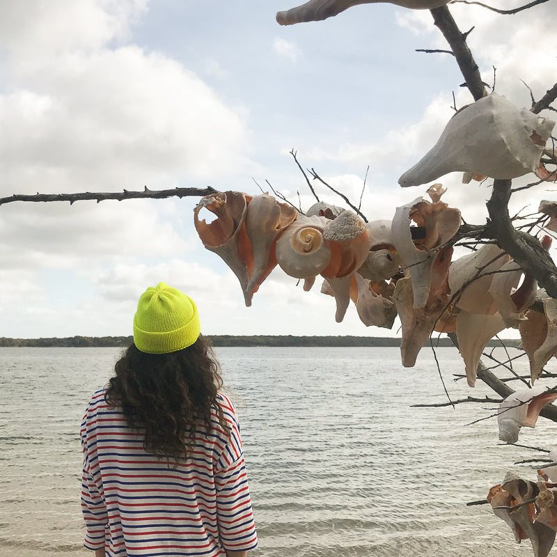 Papat Fisherman Wool Hat - Neon