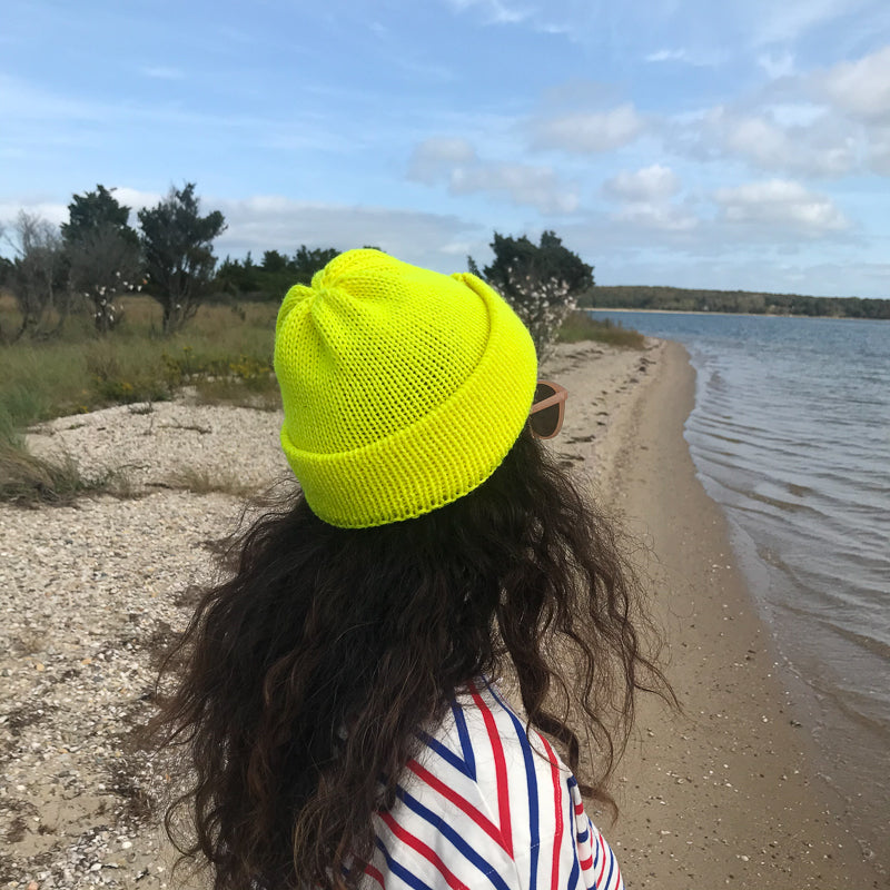 Papat Fisherman Wool Hat - Neon